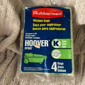 RARE VINTAGE Rubbermaid Vacuum Bags Designed to Fit Hoover “Spirit” Type K